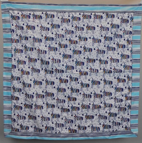 Zebra Receiving Blanket