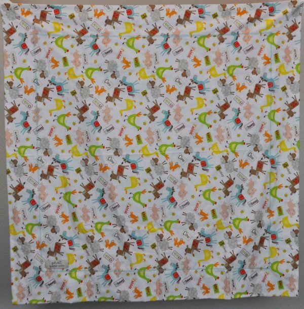 Farm Animals Receiving Blanket and Burp Cloths - Image 2