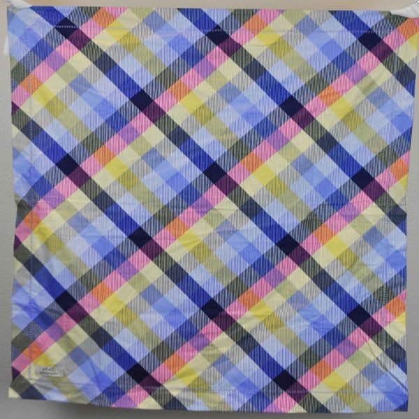 Plaid and Floral Receiving Blanket - Image 2