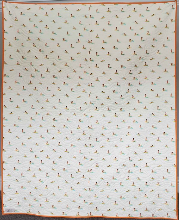 Malibu Orange Quilt - Image 5