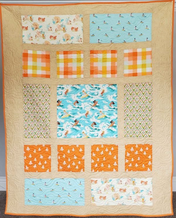 Malibu Orange Quilt