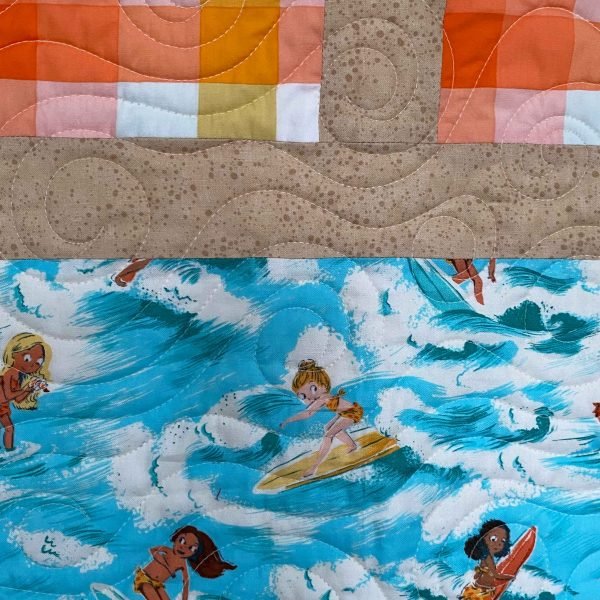 Malibu Orange Quilt - Image 2