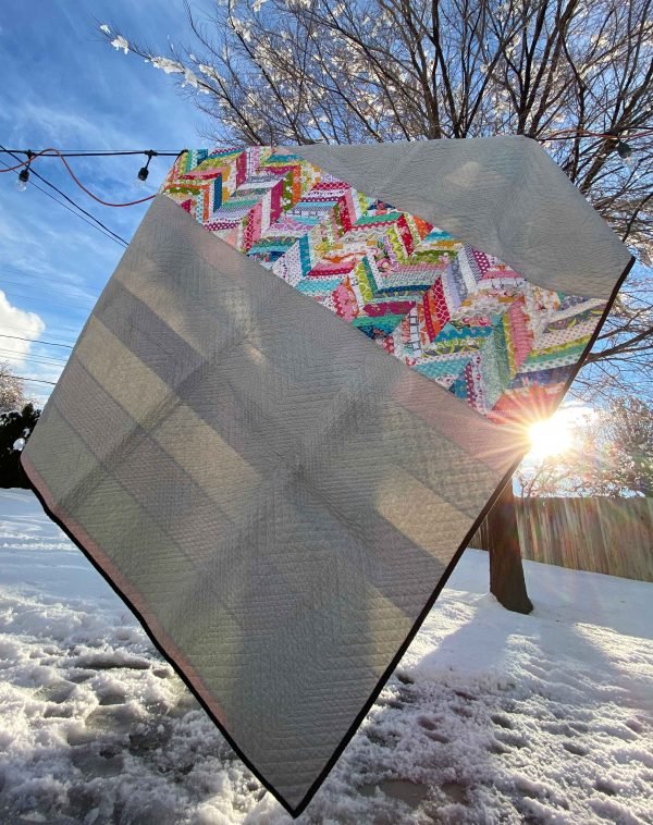 Colorful Chevron with Polka Dots - Image 5